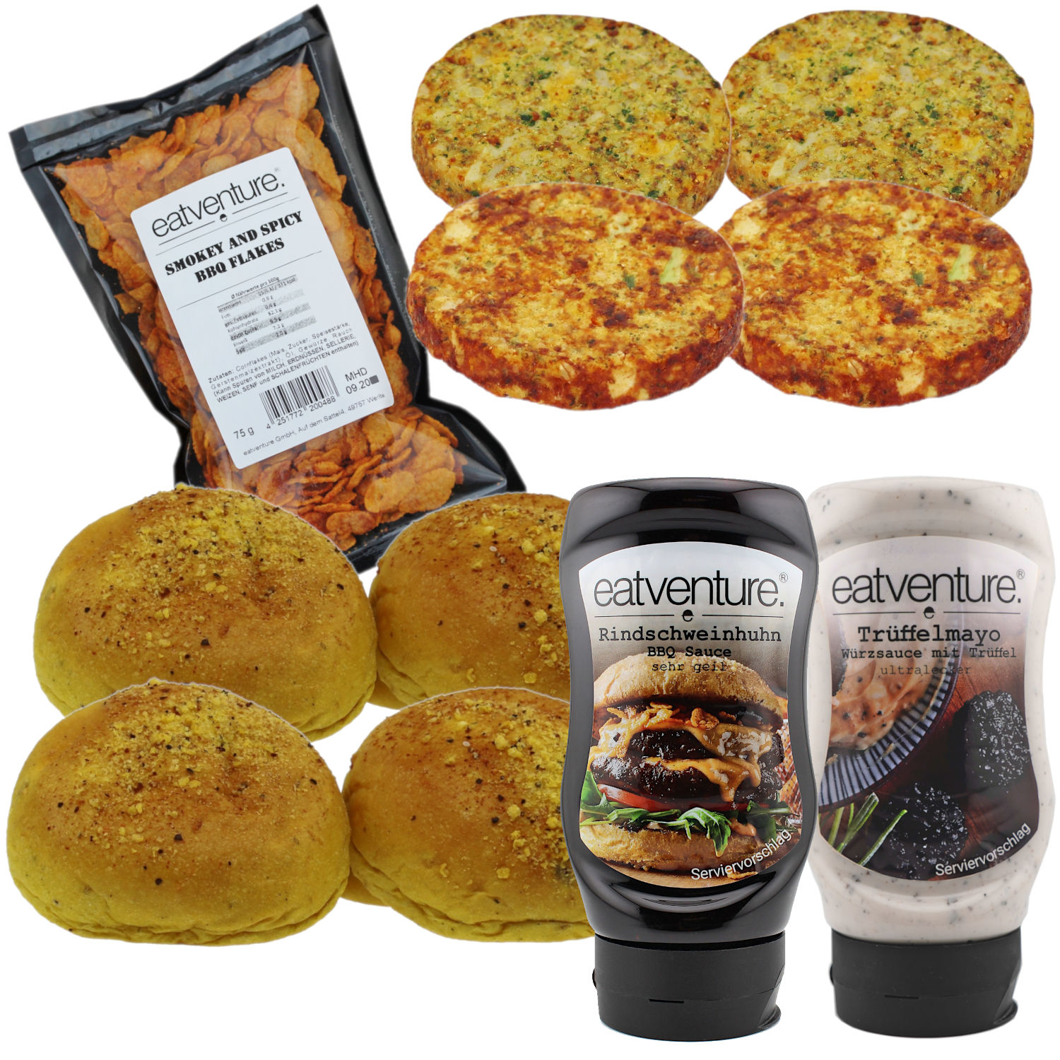 Paket "4er Veggie Burger Paket"