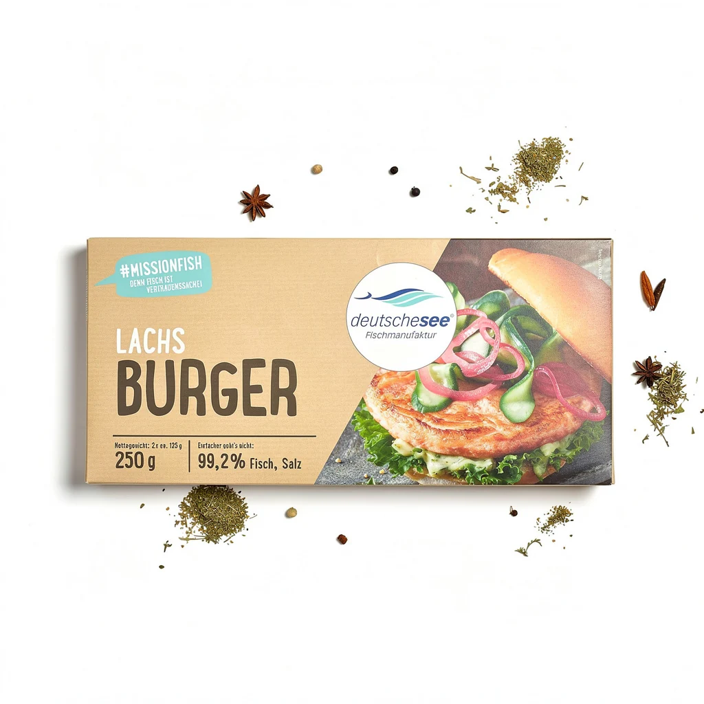 Lachs Burger, 250g