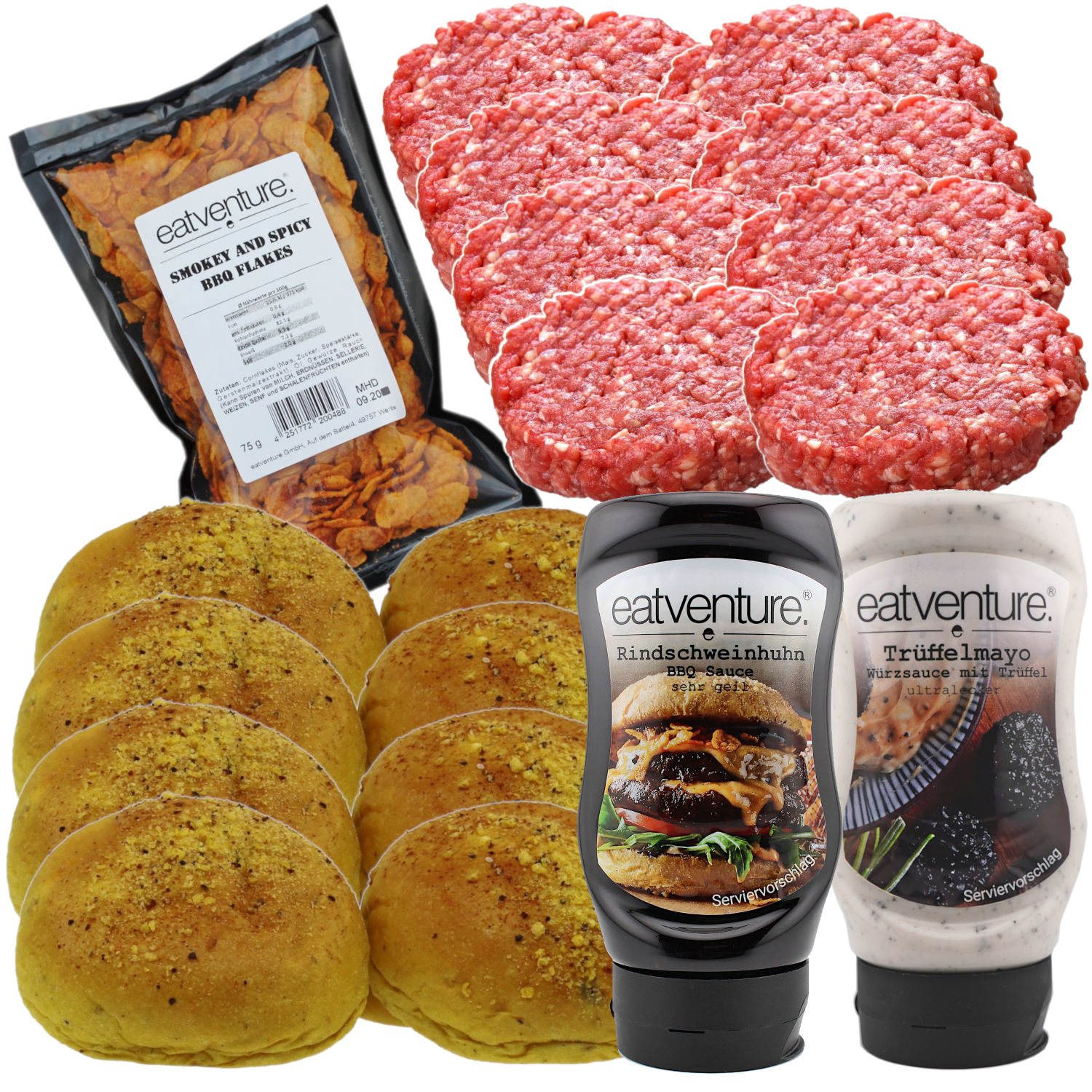 Paket "Premium Biru Wagyu Burger" (8 Burger)