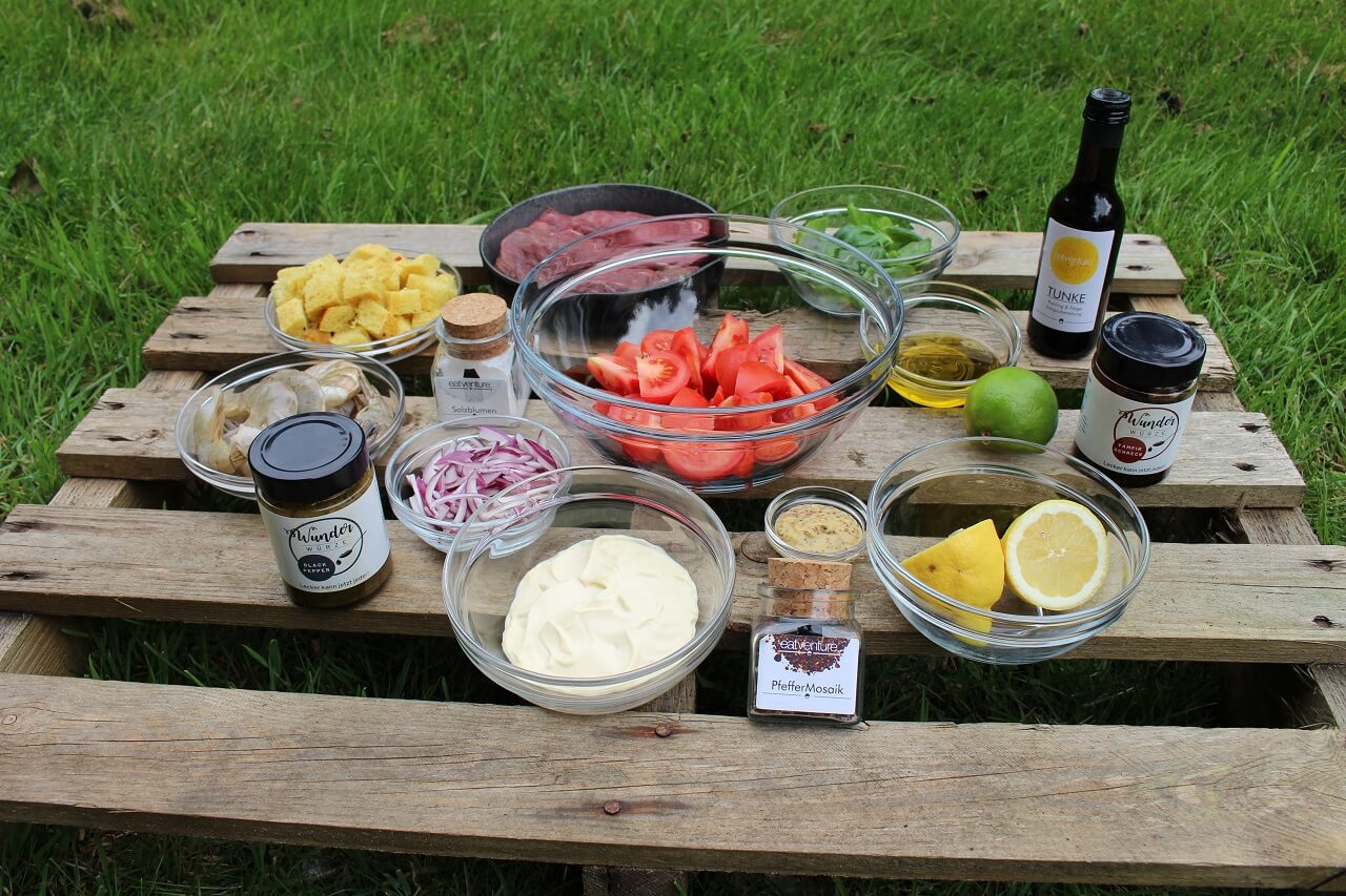 Surf & Turf Grillspieße