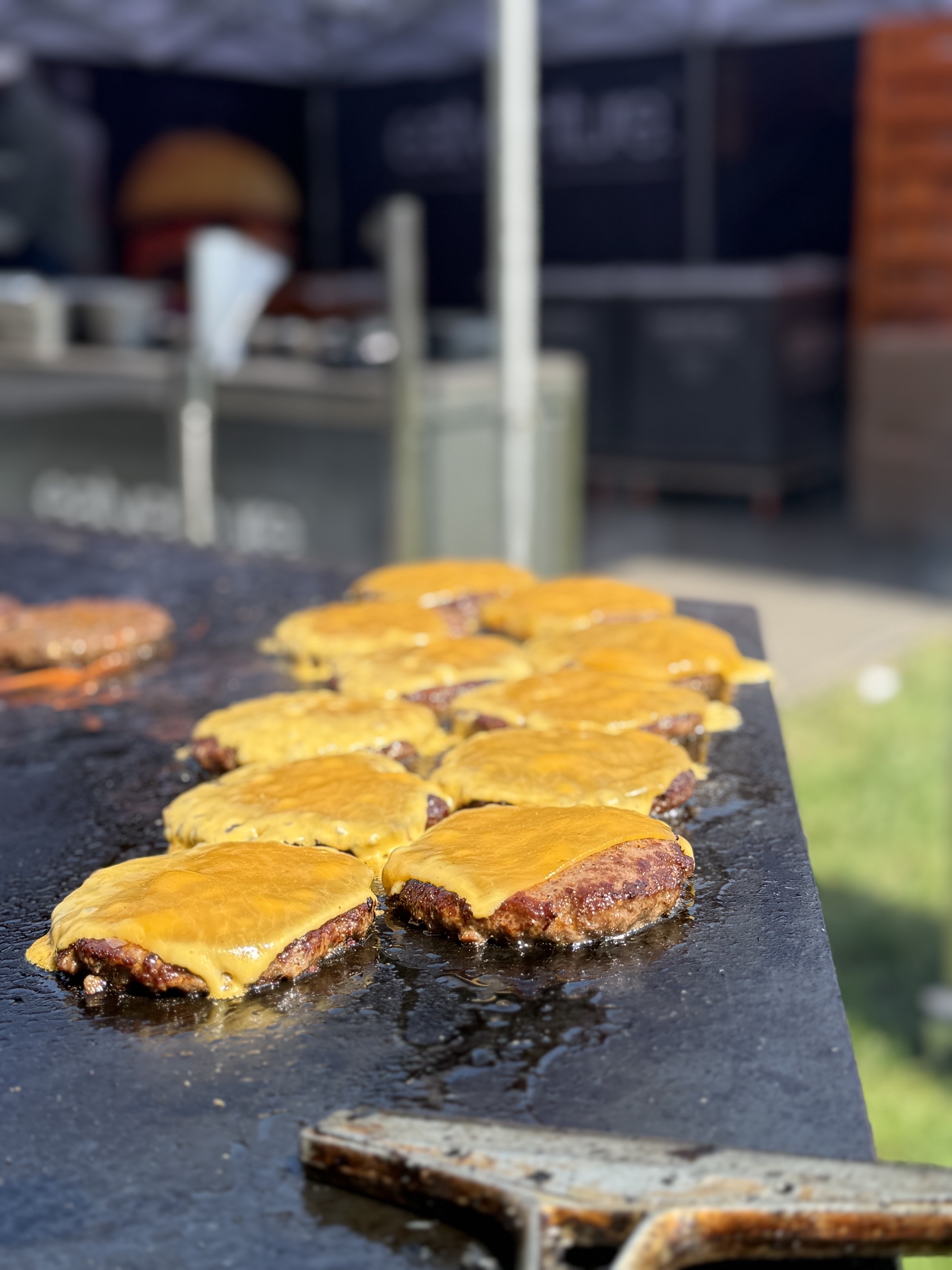Burger von der Platte
