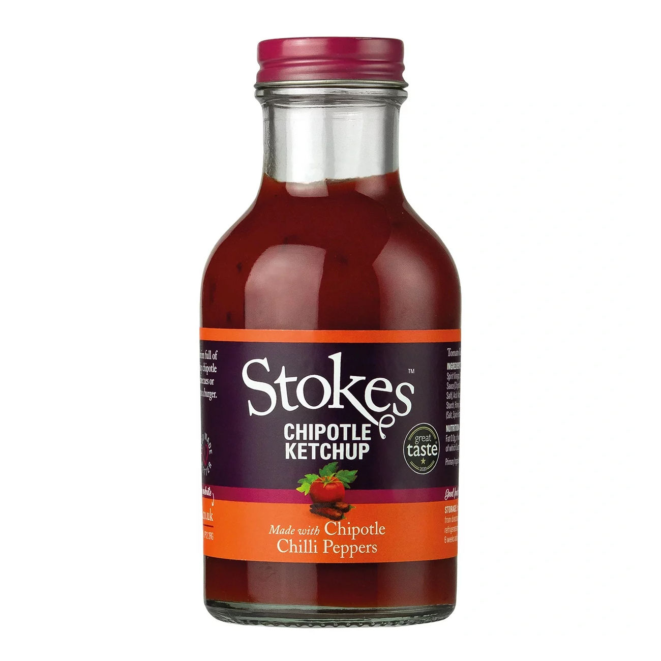 Sydney & Frances Stokes Chipotle Ketchup, 273ml
