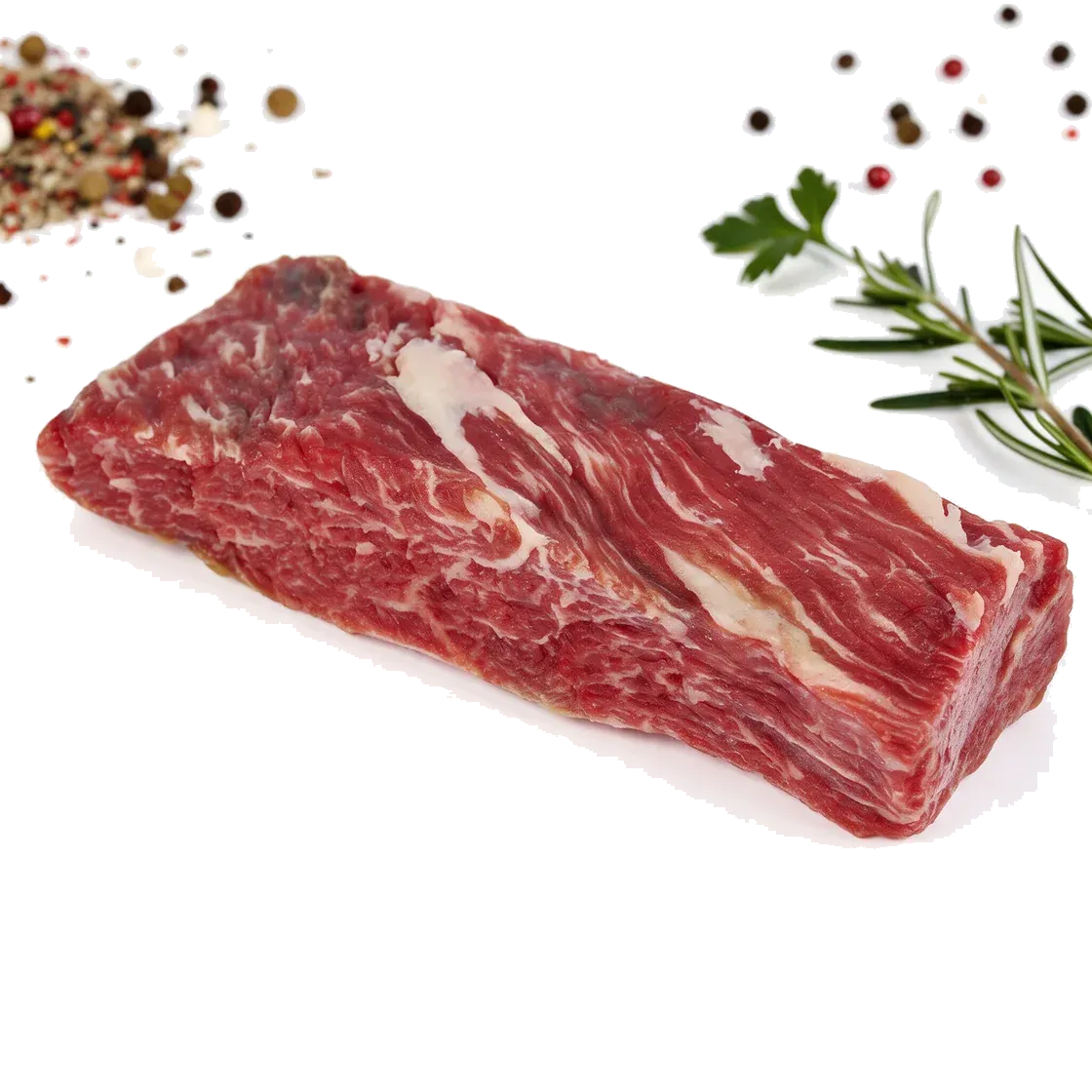Biru Wagyu Flap Steak portioniert, 8 Wochen ShioMizu Aged