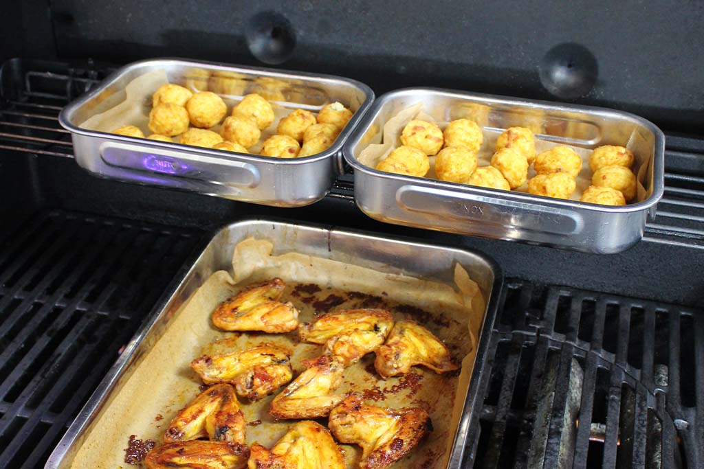 Saftige Chicken Wings vom Gasgrill