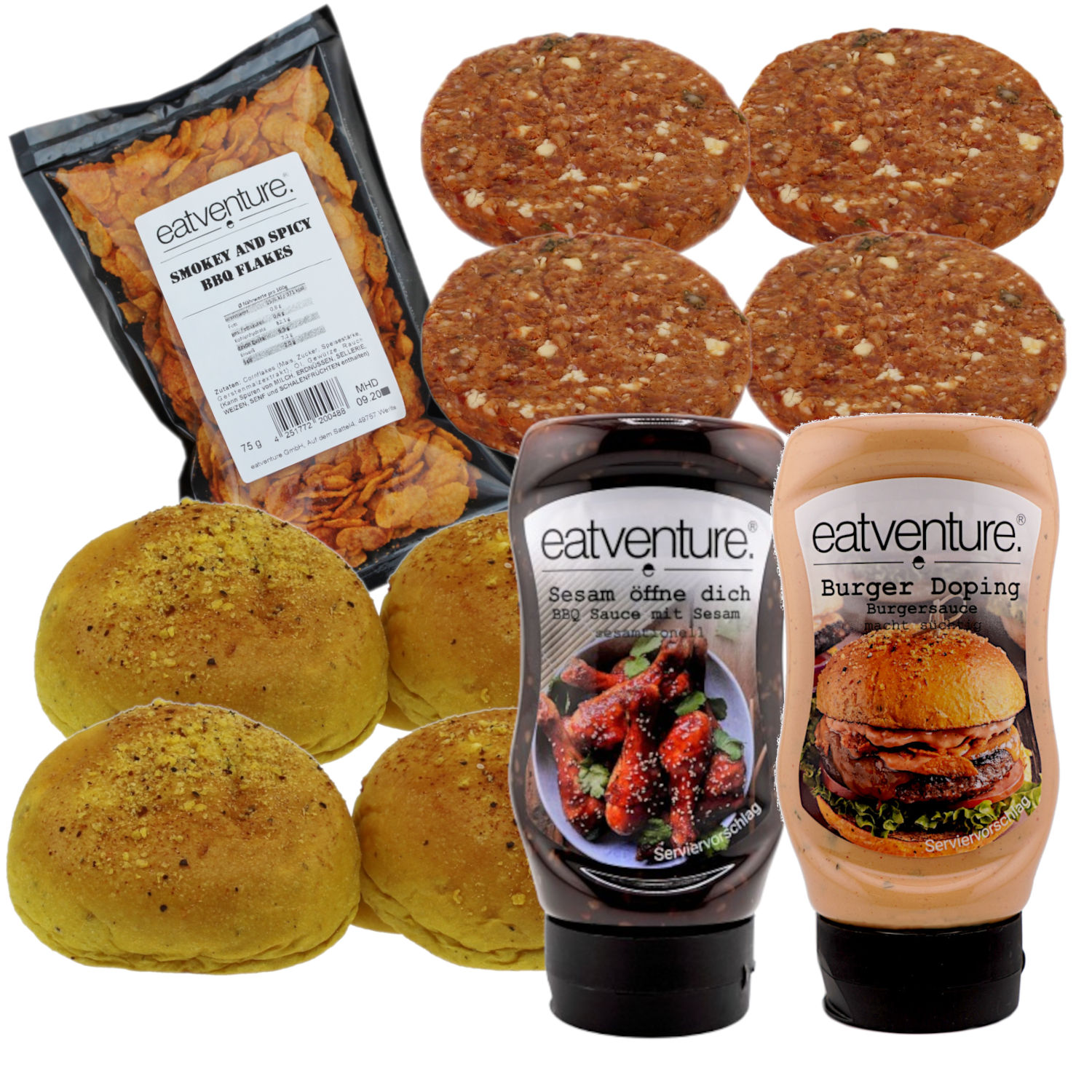 Chili Cheese Burger Paket