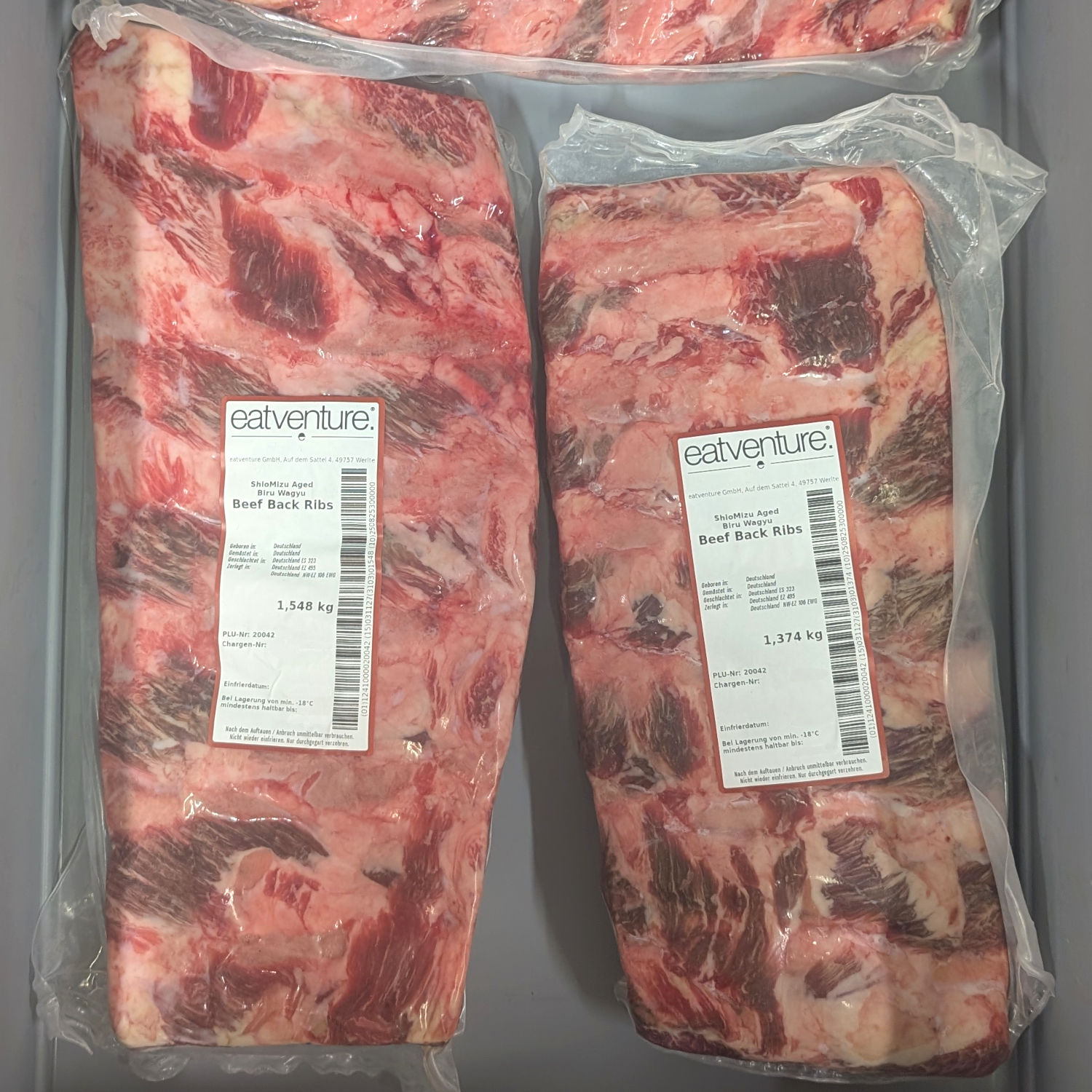 Biru Wagyu Beef Back Ribs, 8 Wochen Dry Aged