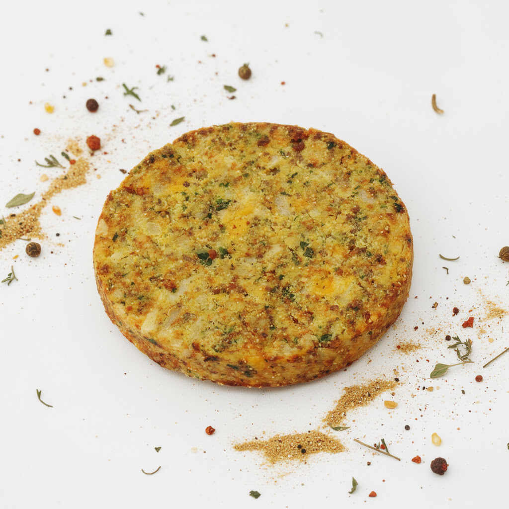 Kürbis-Chiasamen Burger Pattie, vegan, 120g