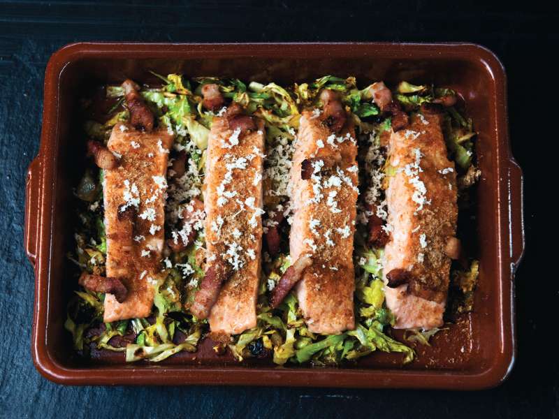 Lachs aus dem Ofen
