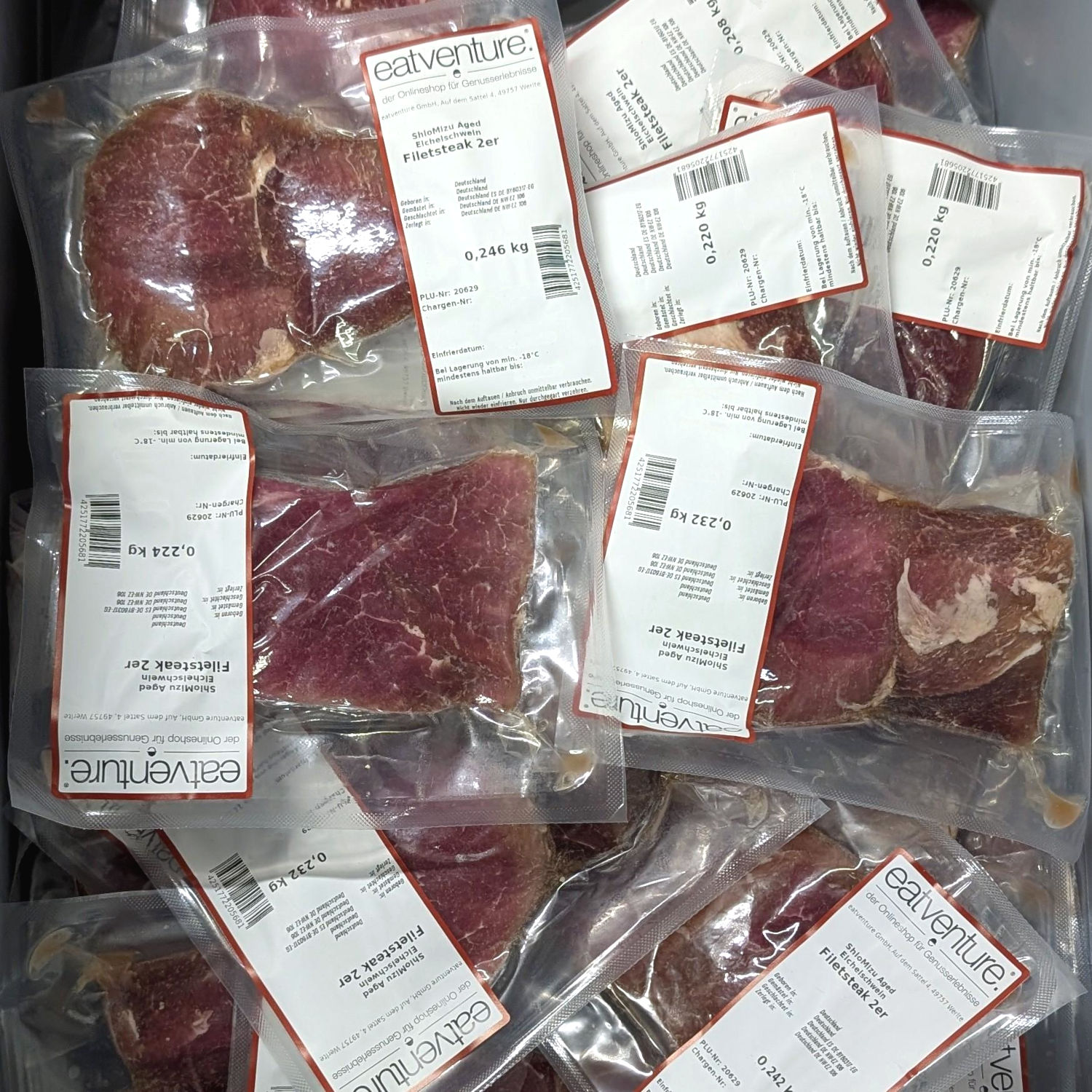 Eichelschwein Filetsteak, 8 Wochen ShioMizu Aged, 1er Pack