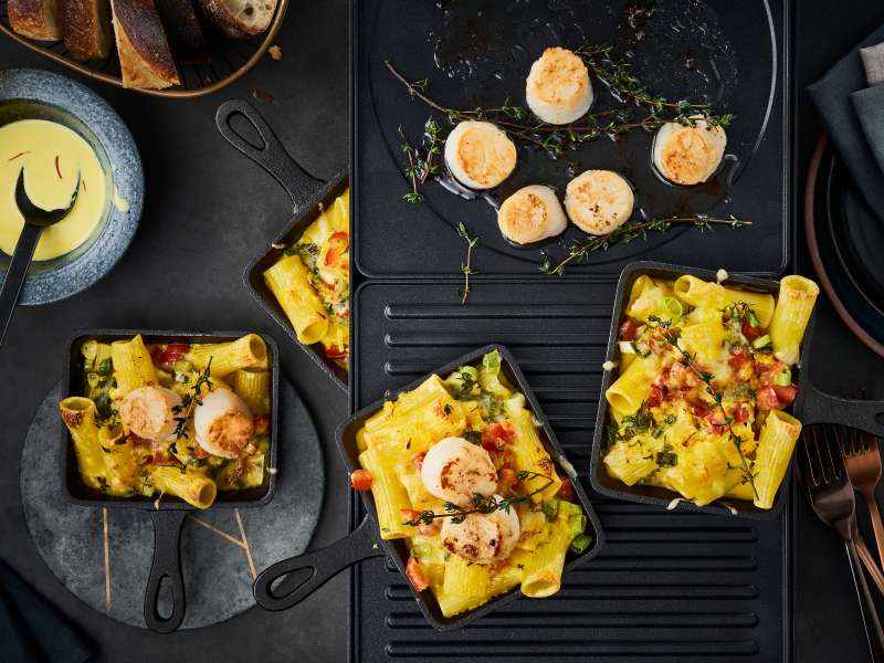 Jakobsmuschel Raclette