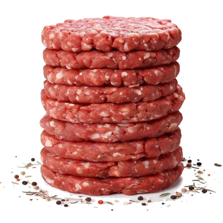 Red Heifer Burger Pattie, 6 Wochen Dry Aged, 180g, 9er Pack