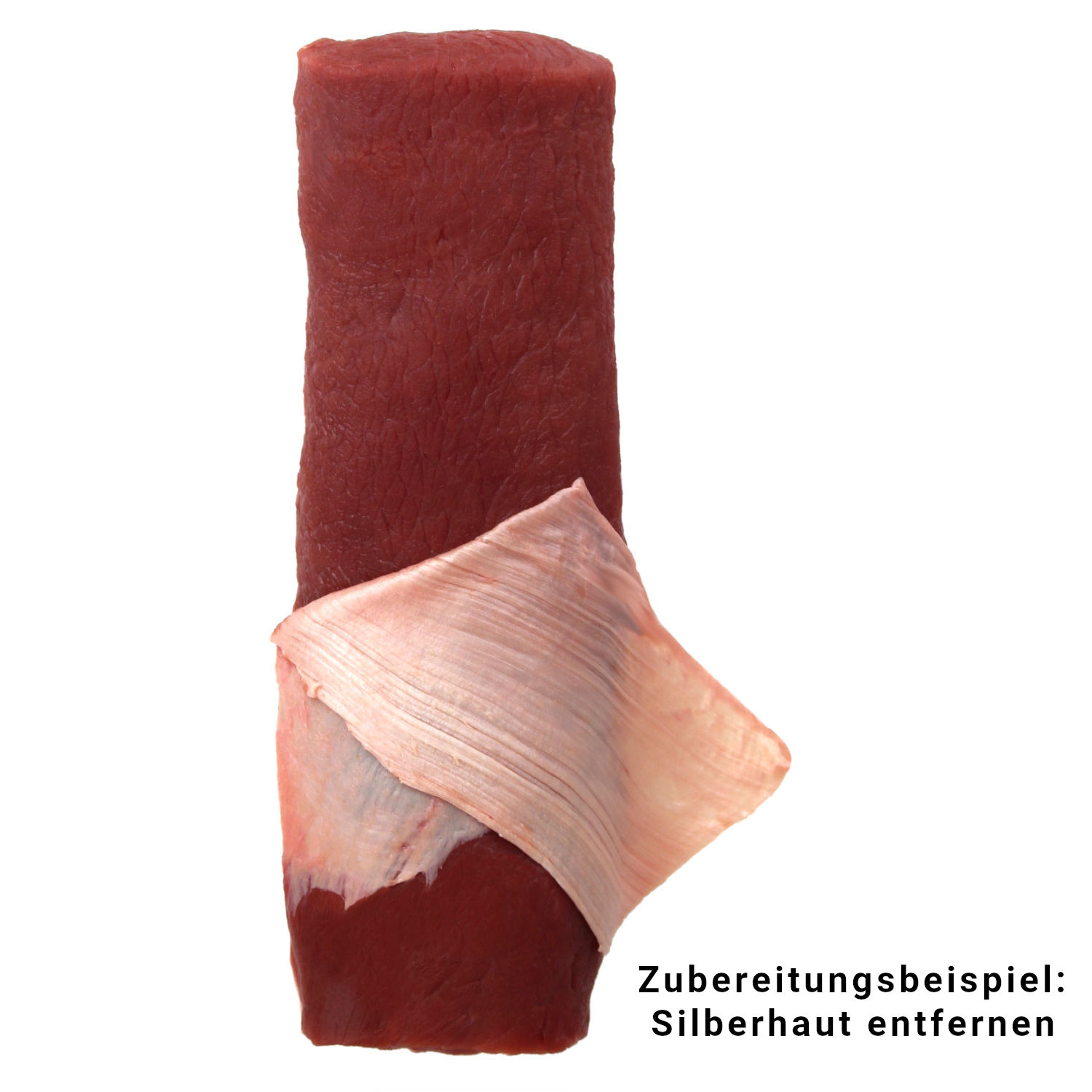 Wildschwein Lachs halb, Wildschweinrücken ohne Knochen