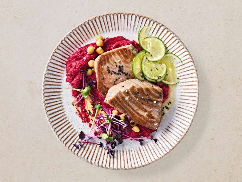 Gegrillter Thunfisch