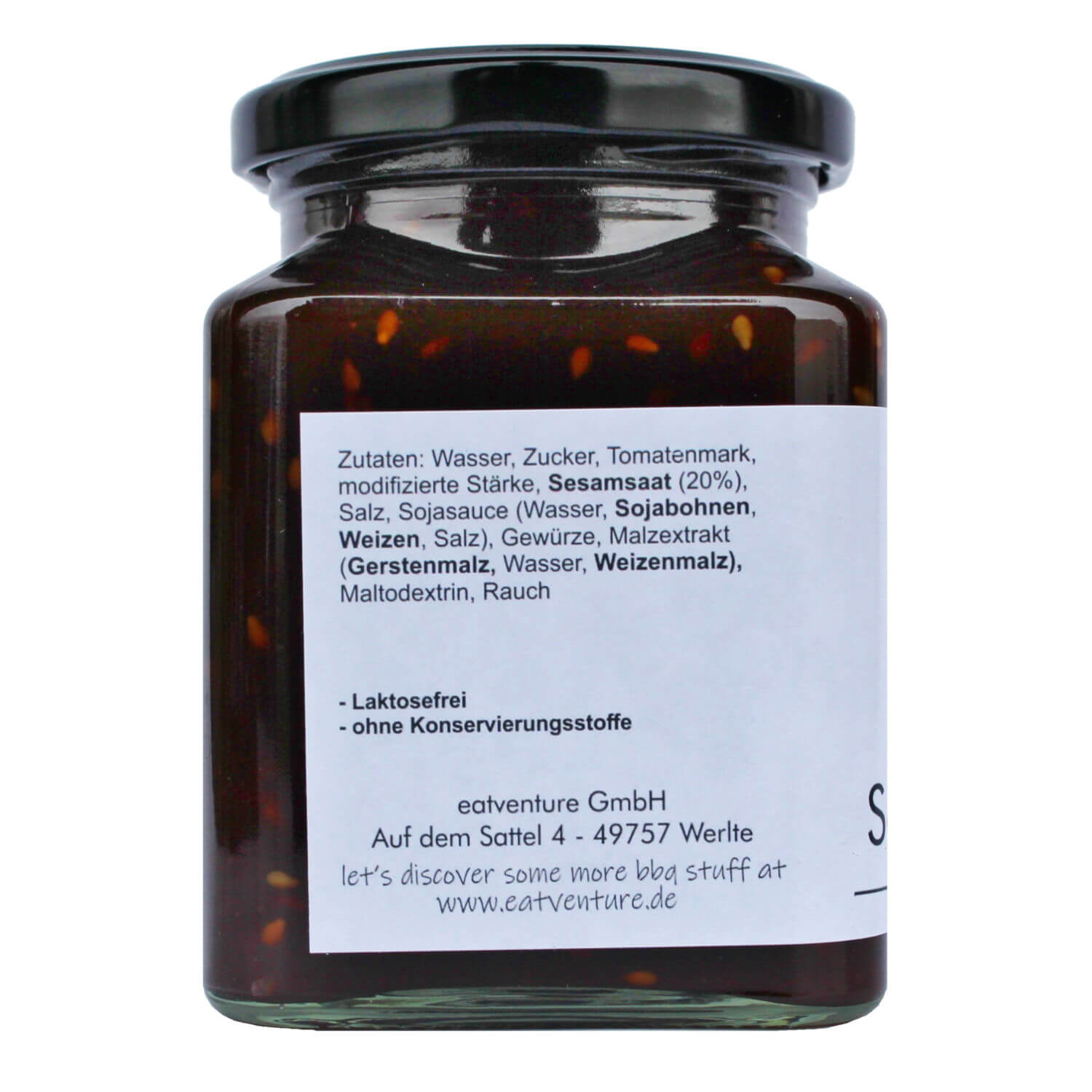 Sesam öffne dich!, BBQ Sauce, 260ml