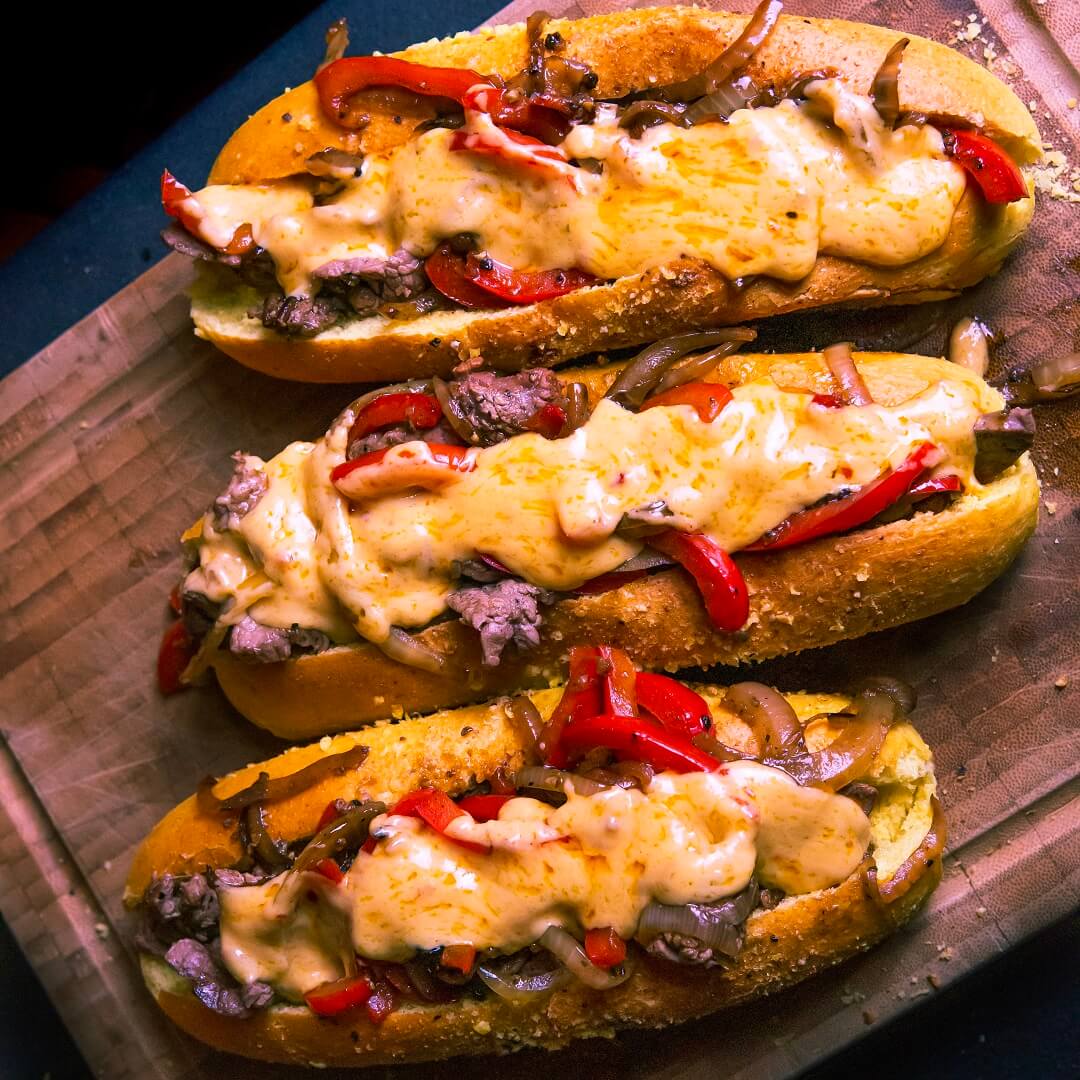 Philly Cheese Steak Sandwich