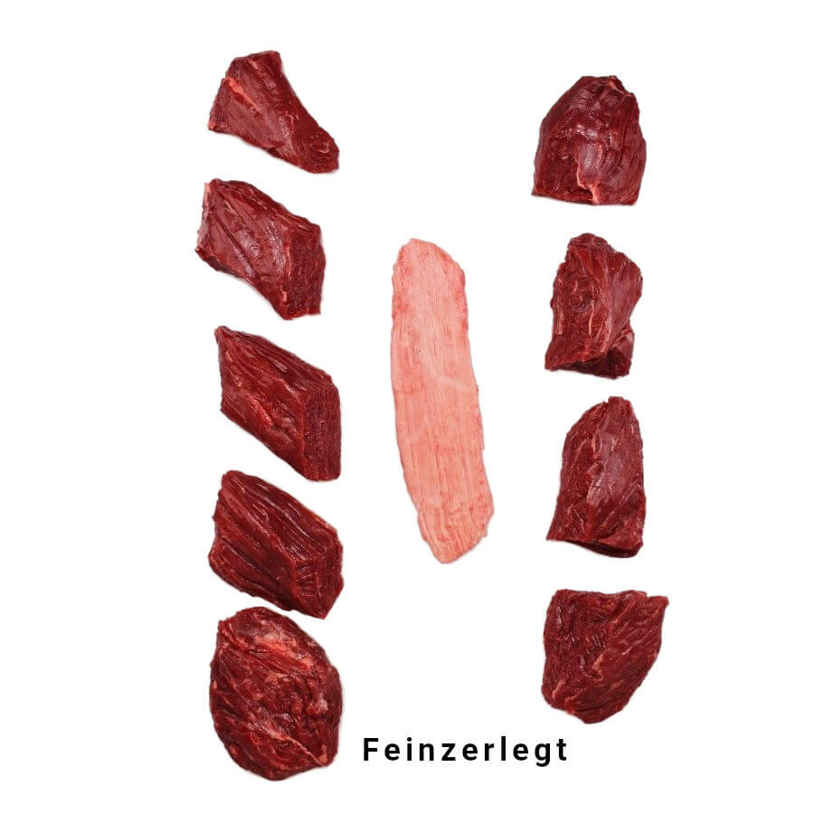 Red Heifer Hanging Tender, 2 Wochen Wet Aged