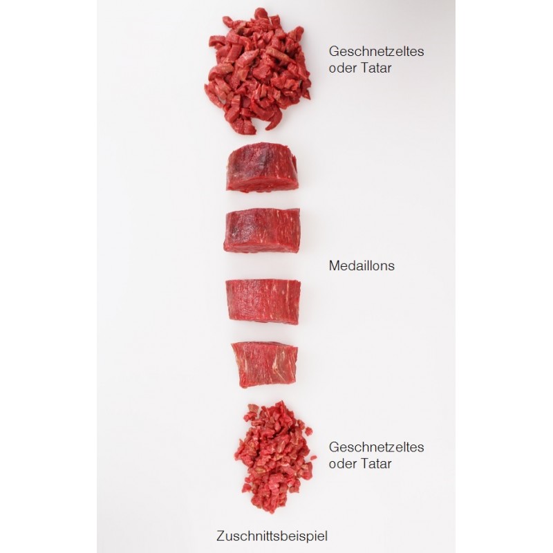 Red Heifer Filet Steakkopf, 3 Wochen Dry Aged