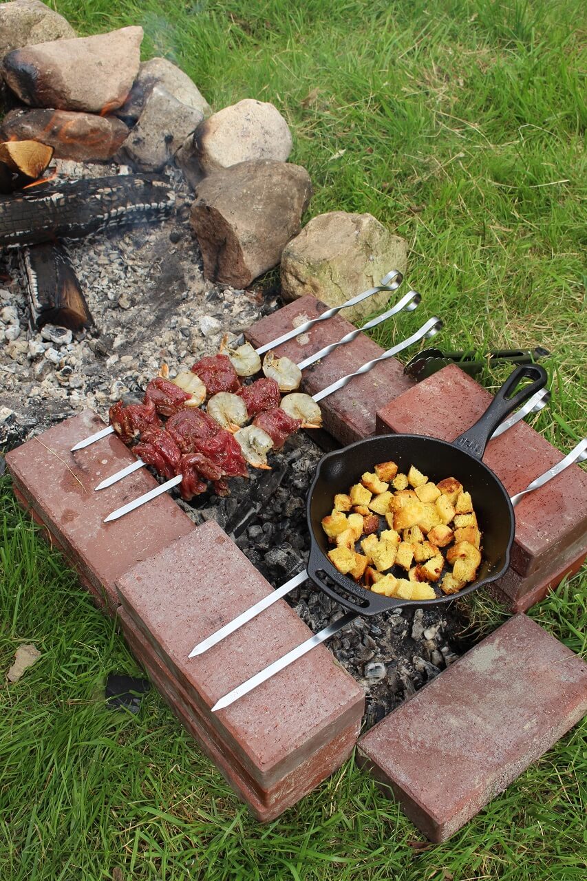 Surf & Turf Grillspieße