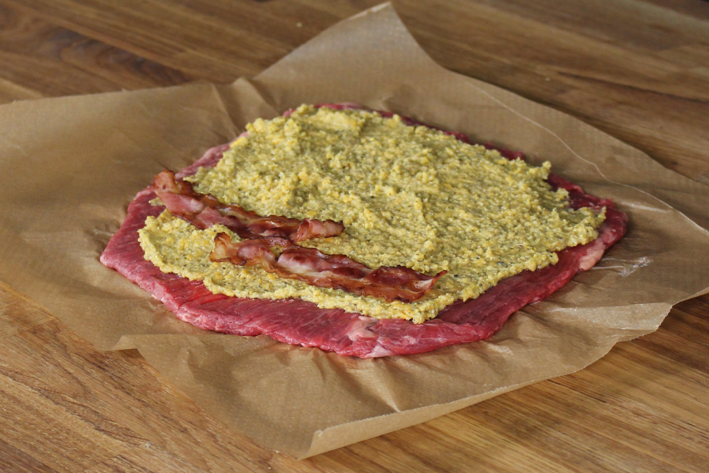 Flank Steak Pinwheels