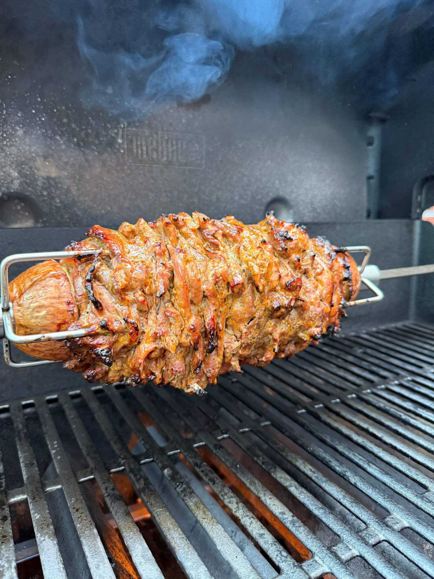 Gyros vom Spieß mit Dry Aged Schweinenacken vom Lipstye Strohschwein