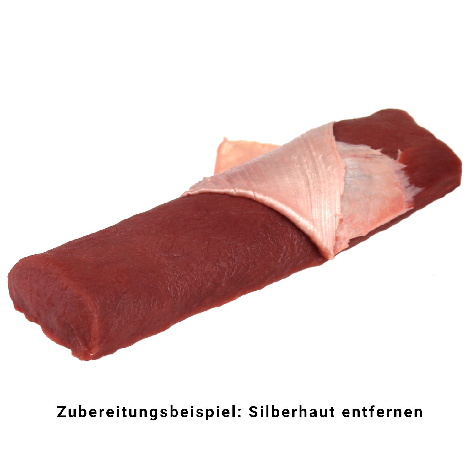 Wildschwein Lachs halb, Wildschweinrücken ohne Knochen