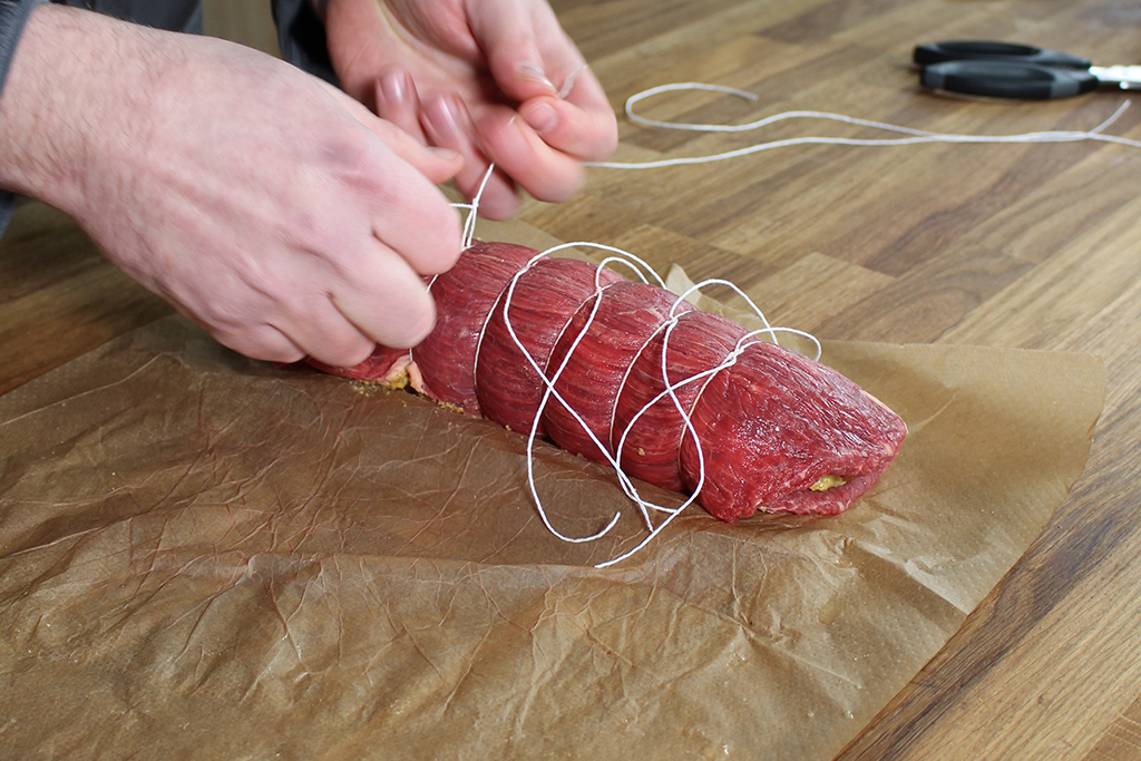 Flank Steak Pinwheels