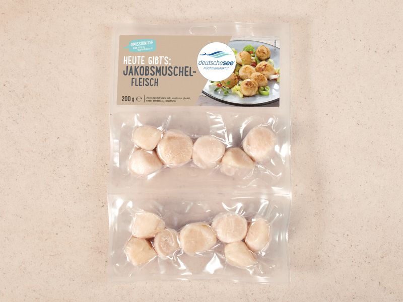 Jakobsmuschelfleisch