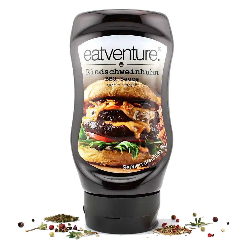 Rindschweinhuhn BBQ Sauce, 315ml