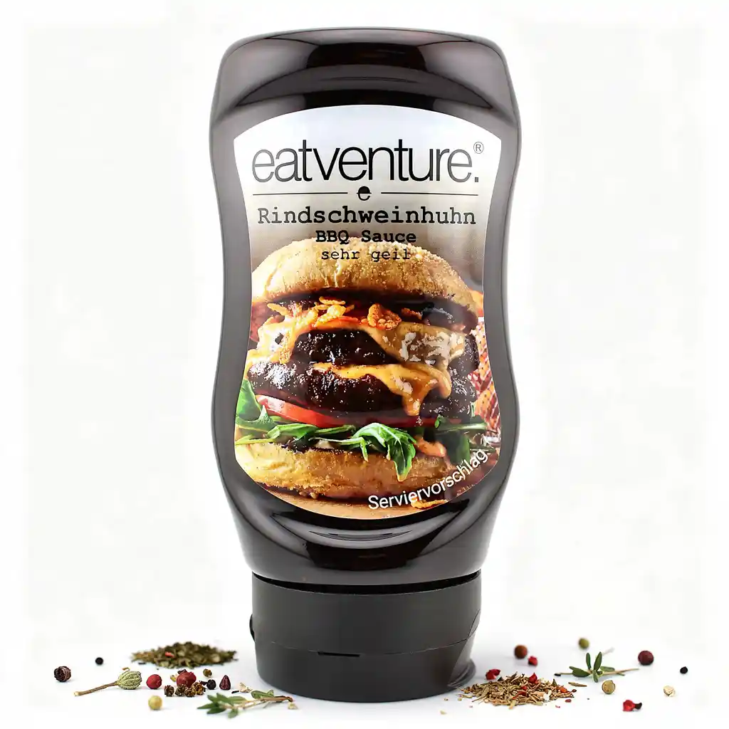 Rindschweinhuhn BBQ Sauce, 315ml