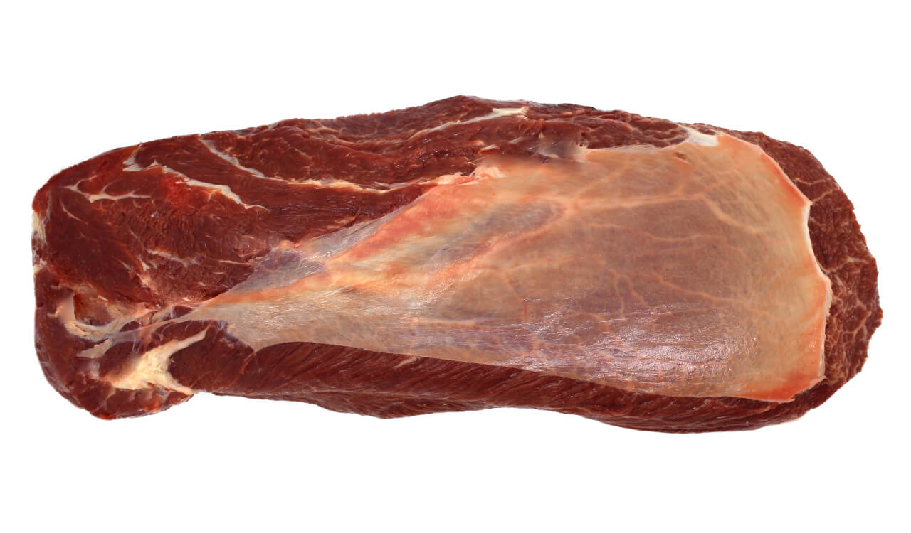 Red Heifer Flat Iron im Ganzen, 5 Wochen Wet Aged