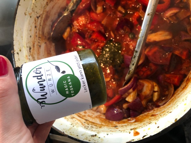 Geschmorte Lammkeule