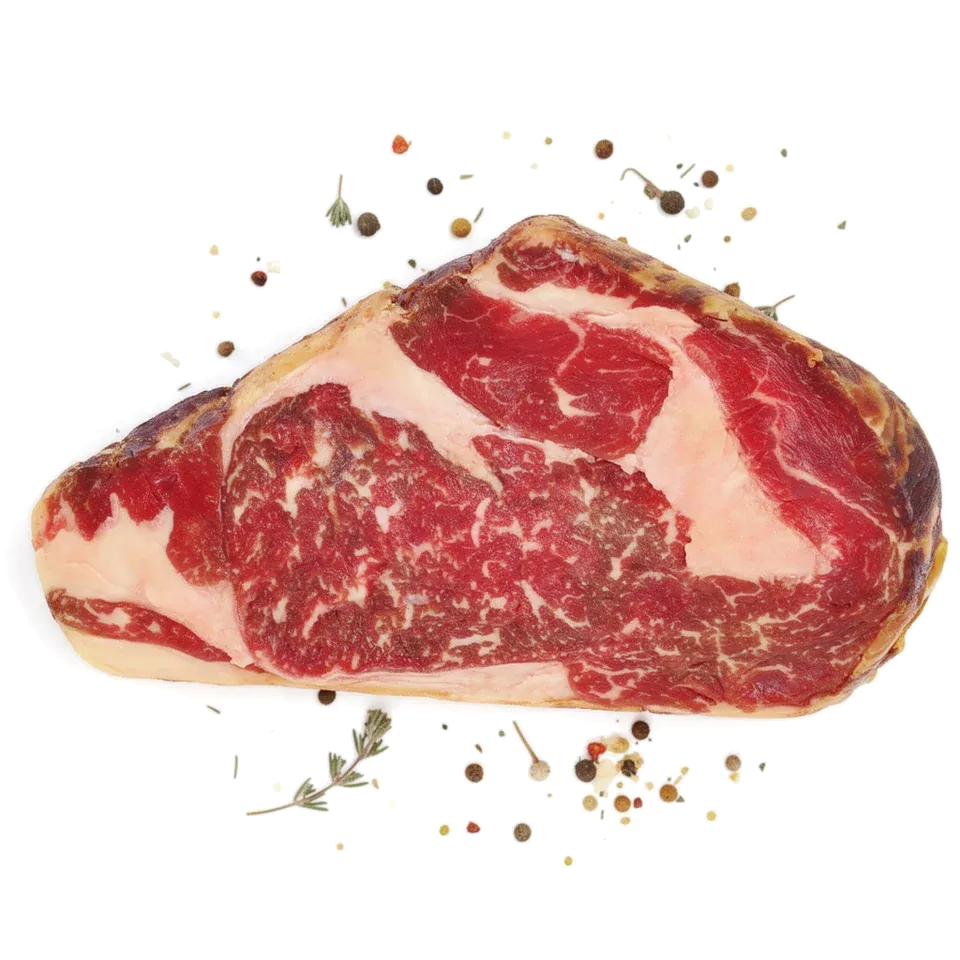 Red Heifer Ribeye Steak, 6 Wochen Smoke Aged