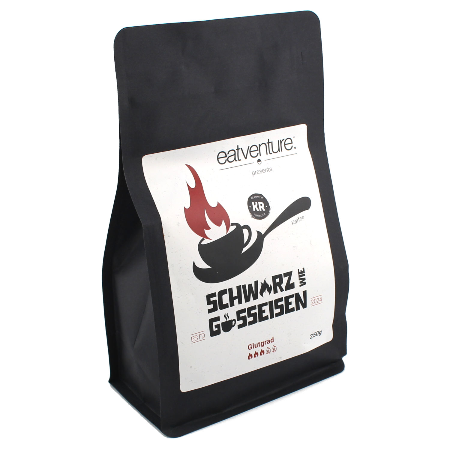 Schwarz wie Gusseisen, Kaffee, 250g