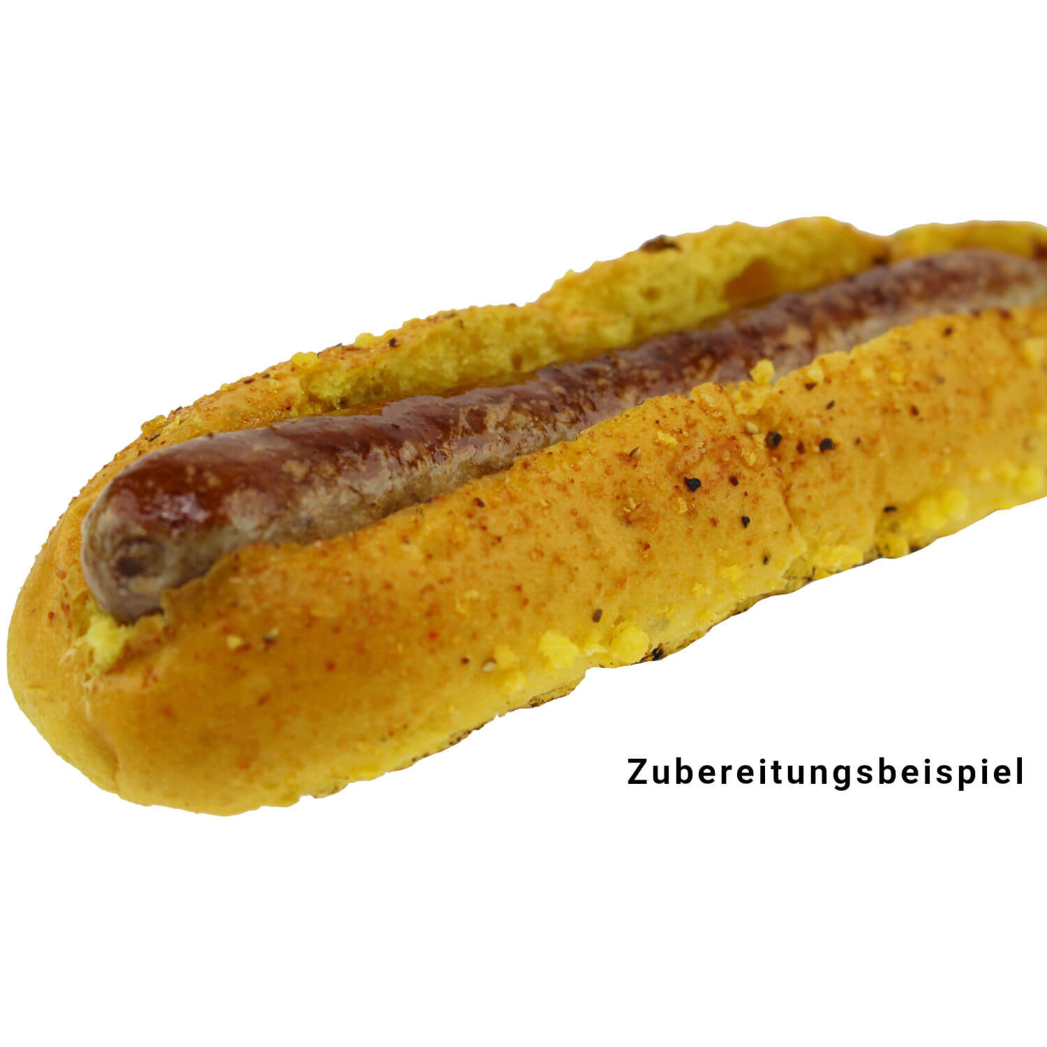 Curry Hot Dog Buns, 5er Pack