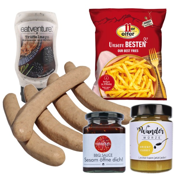 Paket "Currywurst + Pommes"