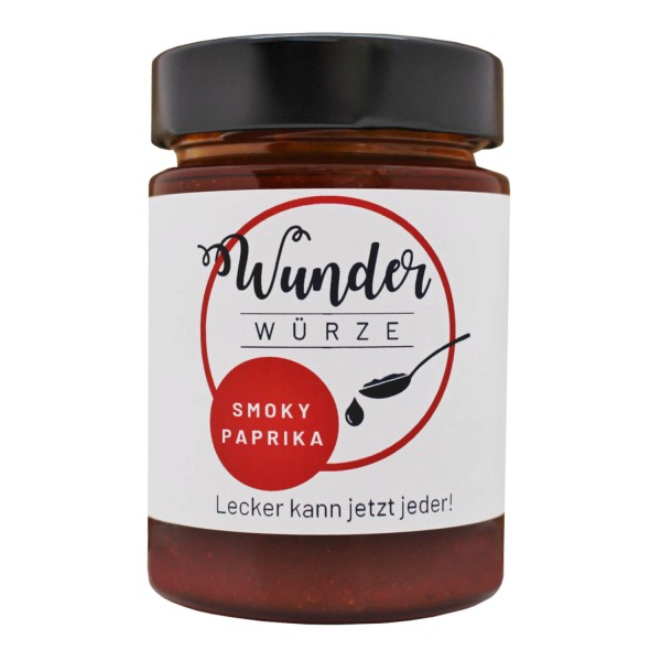 Wunderwürze, Smoky Paprika, 165g Glas