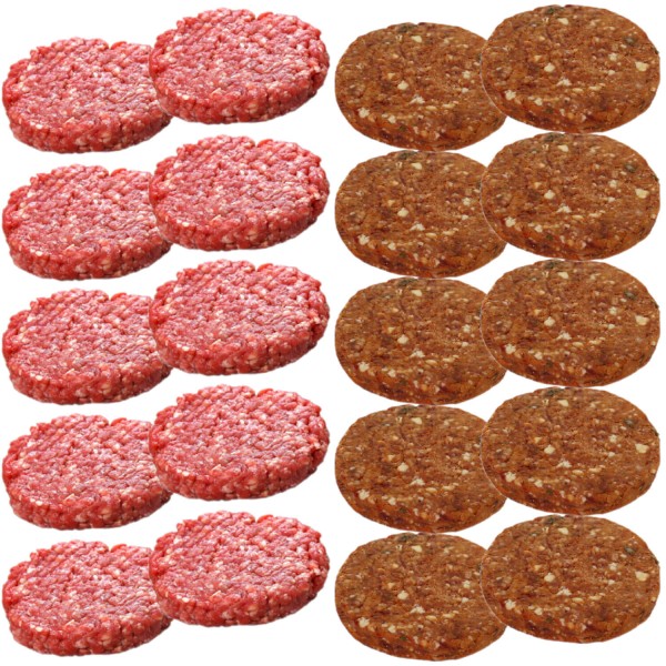 Paket "20 Burger Patties – Chili Cheese & Dry Aged"