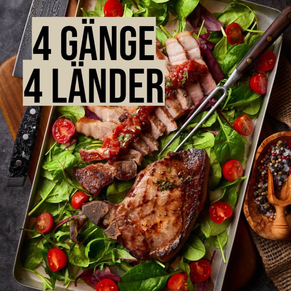 Ticket für "4 Gänge 4 Länder" Event - 28.08.2025
