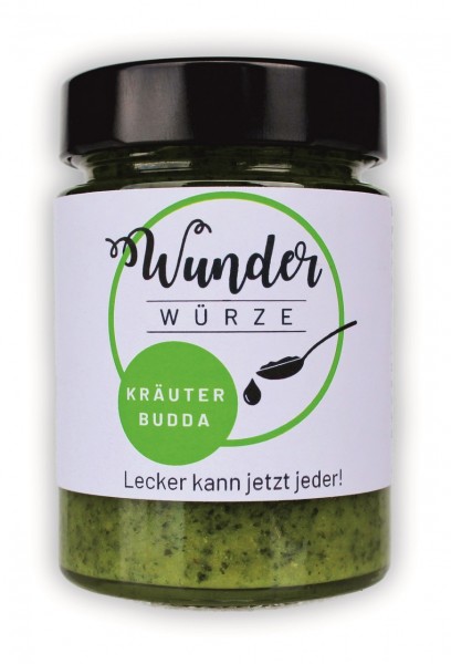 Wunderwürze, Kräuterbudda, 165g Glas