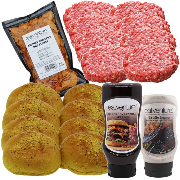 Paket "Premium Biru Wagyu Burger" (8 Burger)