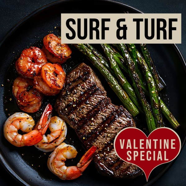 Ticket für "Surf & Turf" Event - 14.02.2026
