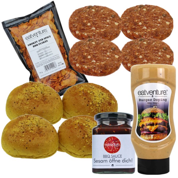 Paket "4er Chili Cheese Burger"