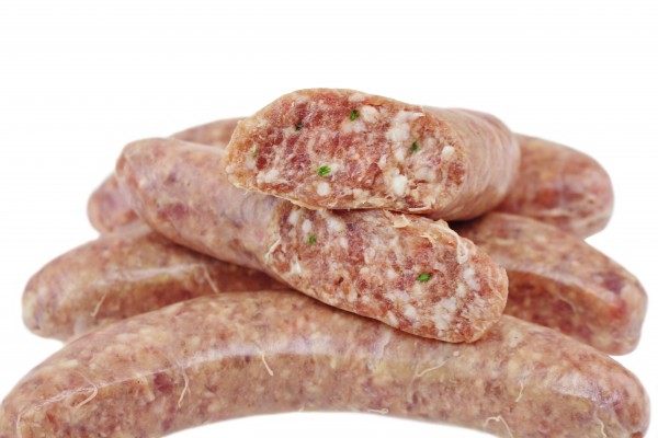 Eichelschwein Nussknacker, grobe Bratwurst, 5er Pack