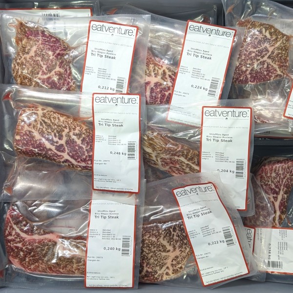 Biru Wagyu Tri Tip Steak Auslese, 8 Wochen ShioMizu Aged