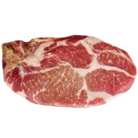 Lipstye Strohschwein Ribeye Bone-In, 6 Wochen Dry Aged Lipstye Strohschwein Ribeye Bone-In, 6 Wochen Dry Aged