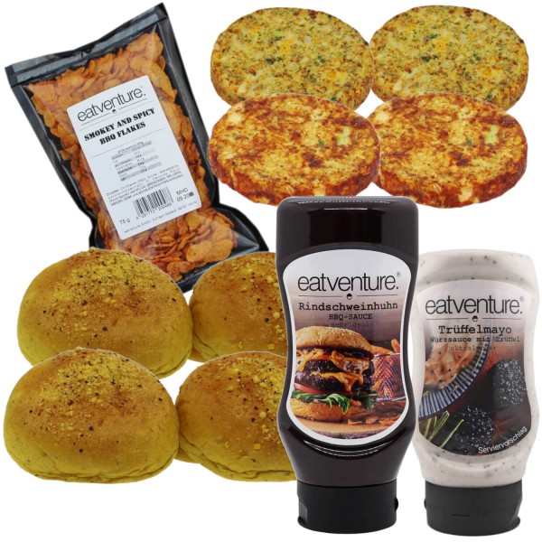 Paket "4er Veggie Burger Paket"