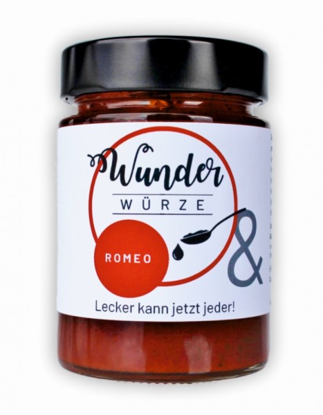 Wunderwürze, Romeo &, 170g Glas