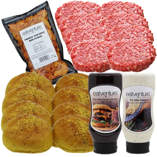 Paket "Premium Biru Wagyu Burger" (8 Burger)