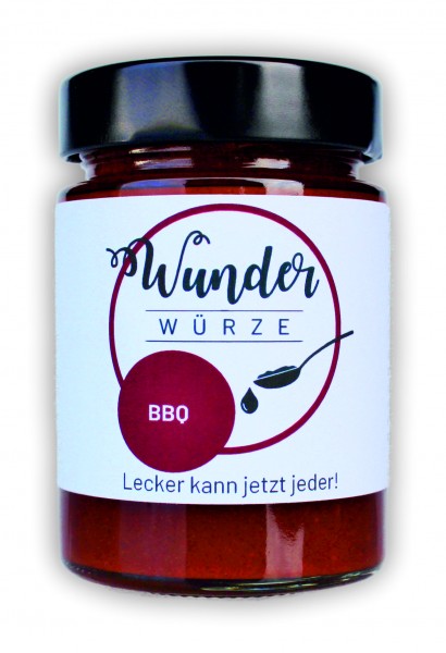 Wunderwürze, BBQ Barbecue, 165g Glas