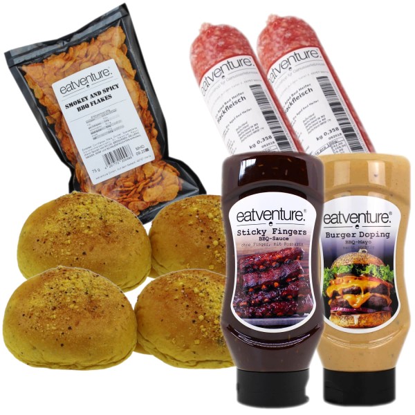 Paket "Red Heifer Smashed Burger" (4 Burger)